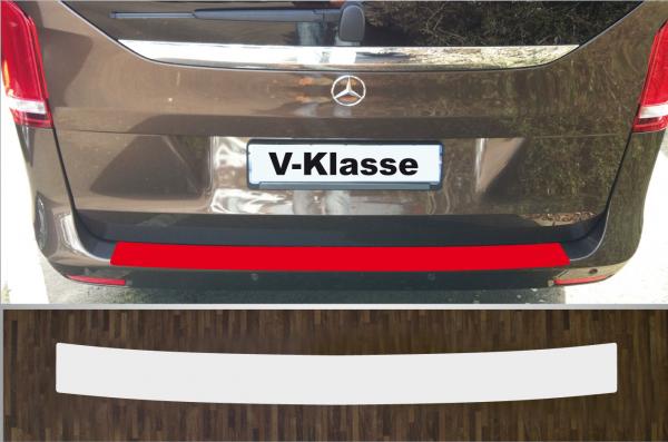 Lackschutzfolie Ladekantenschutz transparent 70 µm für Mercedes V-Klasse W447 ab 2014